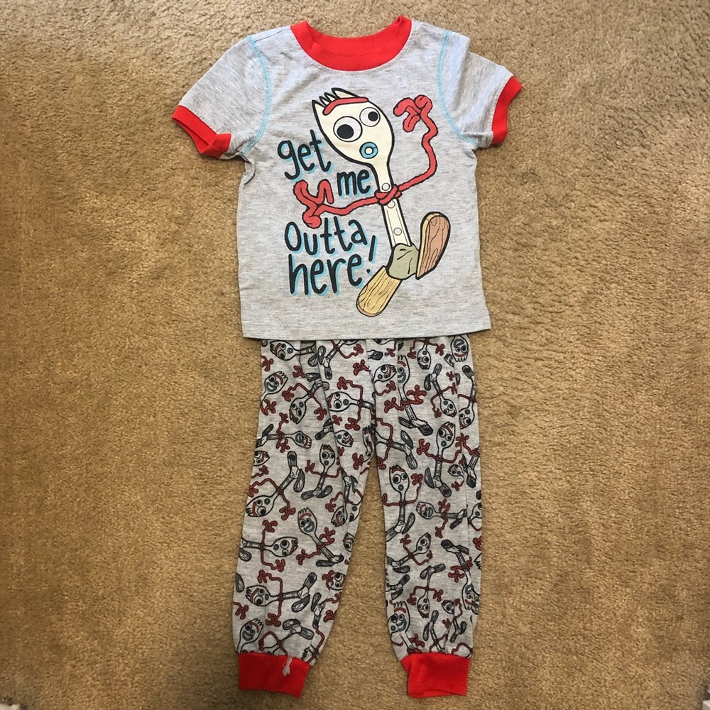 Disney toy story Forkey pajamas